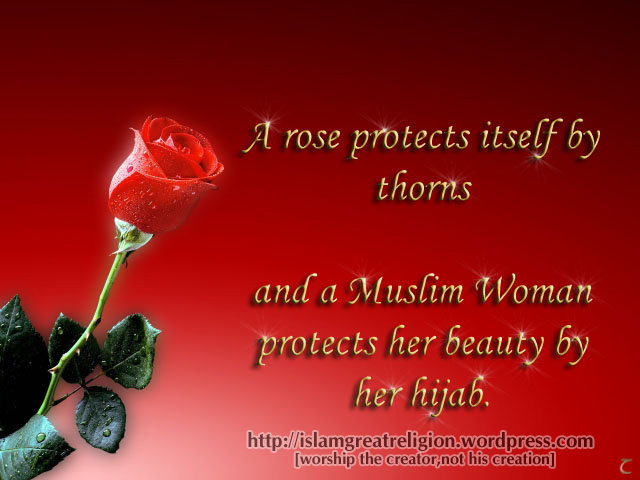 wallpaper islam muslimah. by thorns and muslim woman